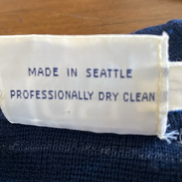 Jasu Vintage Pure Wool Sweater Made in Seattle USA Womens Size Large - Picture 5 of 6